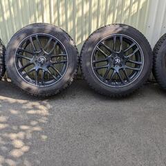 スタッドレス、ホイール4本セット　プジョー