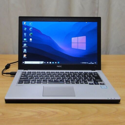 ご購入頂きました 美品 軽量・薄型・コンパクトノートPC 12.5インチ NEC Versa Pro VK23TB-T Core i5 メモリー4GB SSD 240GB（新品） Win10 pro Office 2019 pro 搭載 WiFi、Bluetooth装備。