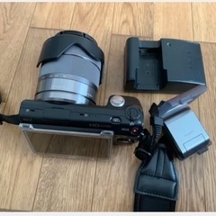 SONY デジタル一眼α NEX-5 ズームレンズキット　レンズ...