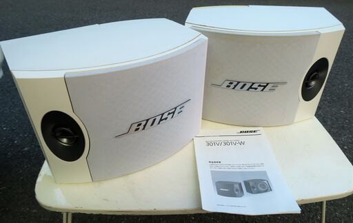 ☆ボーズ BOSE 301V-W ダイレクト/リフレクティングスピーカーシステム SPEAKER◆ペア2点セット