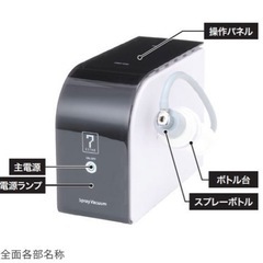 吸引&スプレー美顔器
