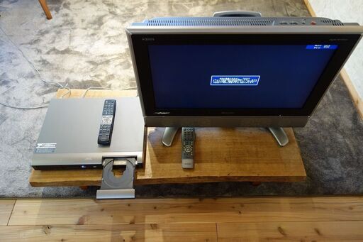 テレビとDVDデッキの可動品セット
