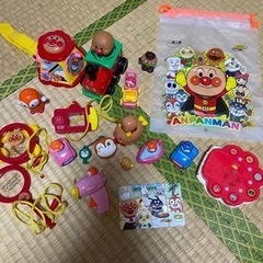 アンパンマン本とおままごとセットの画像