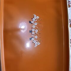 レトロおぼん★梅柄★の画像