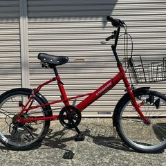 6/23さらに値下げ！新品★未使用　小径車　20インチ　シマノ6...