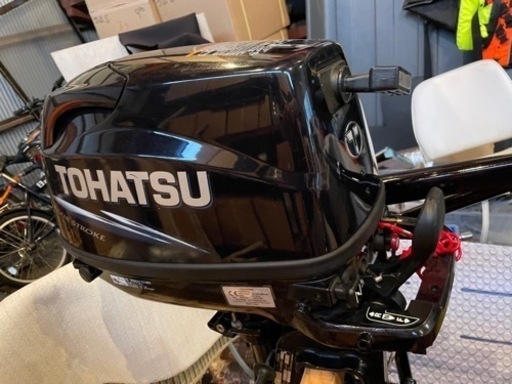 トーハツ　6馬力　船外機　ゴムボート　パワーボート