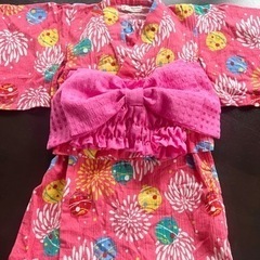 ピンク 浴衣 90センチ