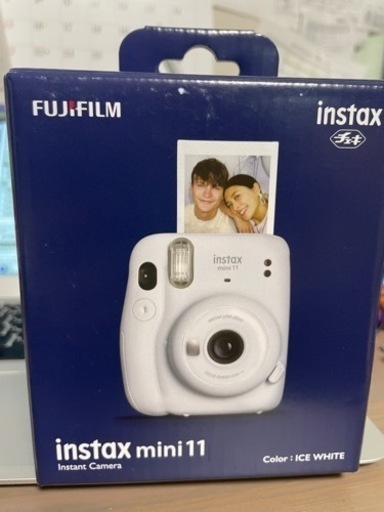 ［値下げ\u0026新品！］富士フイルムチェキ:アイスホワイト＋フィルム10枚