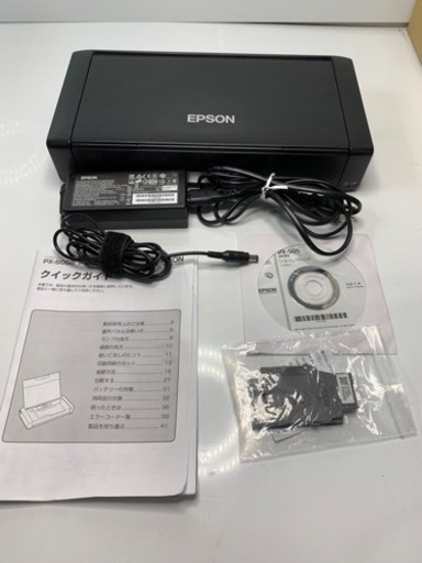 y2027 美品　EPSON PX-S05B モバイルプリンタ　A4 インクジェット　Wi-Fi エプソン　プリンター　モバイルプリンター
