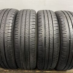 DUNLOP ENASAVE EC300+ 165/60R15 15インチ 夏タイヤ 4本 2017年製 バリ溝 ハスラー フレアクロスオーバー等　(VTM564)クレジットカード QRコード決済可能