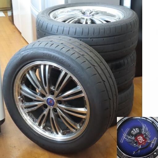 ♪KYOHO STEINER アルミホイール + 235/50R18 4本 ヴェルファイア♪