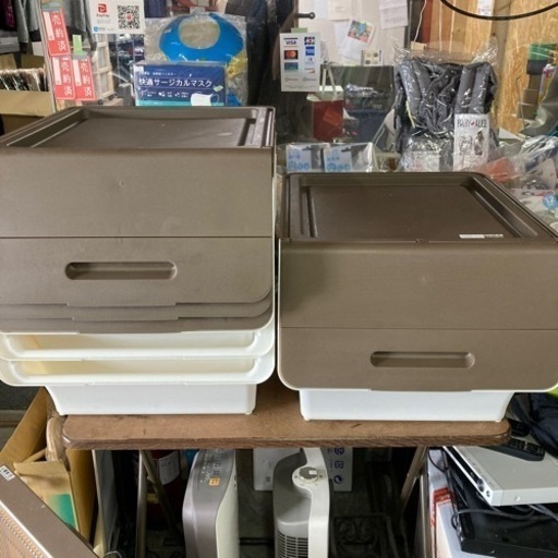 [収納ケース]4個セット:リサイクルショップヘルプ