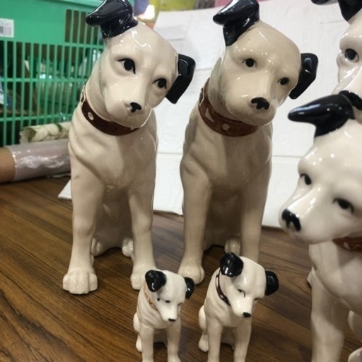 超レア‼︎   セット売り　ビクター犬　15体　セット　陶器　おすすめ‼︎   早いもの勝ち‼︎