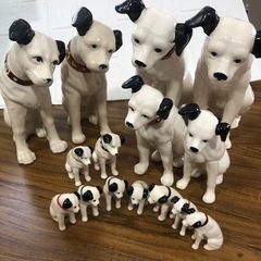 超レア‼︎   セット売り　ビクター犬　15体　セット　陶器　おすすめ‼︎   早いもの勝ち‼︎