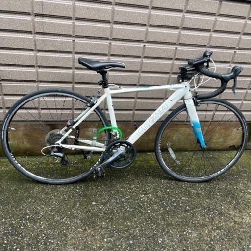 中古ロードバイク　ルイガノCLRホワイト　都内近郊はお届けします。