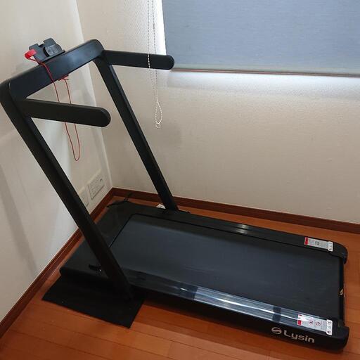 《消音性抜群》 Lysin（ライシン）電動ルームランナー折りたたみ 薄型