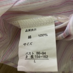 ストライプ半袖シャツの画像