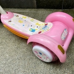 キックボードスケーター キックボード 幼児用 ハローキティの画像
