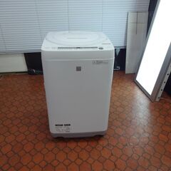 ID 025820　洗濯機　シャープ　7K　２０１７年製　ES-G7ES