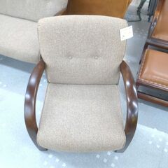 Karimoku カリモク 一人掛けソファ アームチェア 寸法(約)W64×D72×H74cm WT1750WK　72の画像