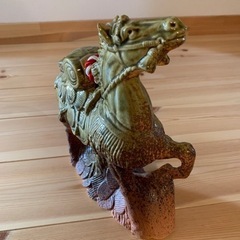信楽焼干支 置き物 馬の画像