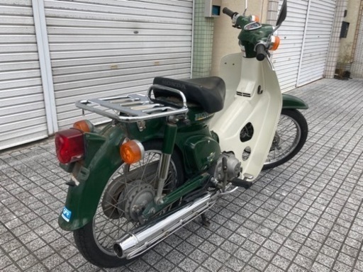 【スーパーカブ50】プラグ、オイル、バッテリー新品❗️状態良好❗️若林自転車　唐崎店　SALE❗️