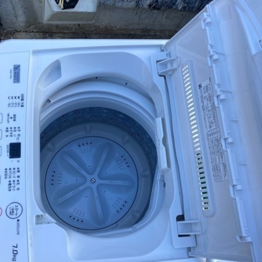 洗濯機　７キロ　2020年製