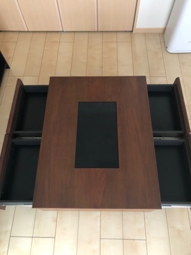 値下げ！大塚家具　オシャレなローテーブル　高級感あり！　