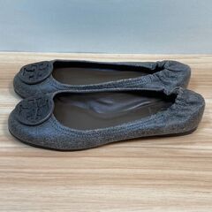 🔥🔥期間限定・特別価格🔥🔥 トリーバーチ　バレエシューズ ヴィンテージ加工レザー サイズ　6 1/2の画像