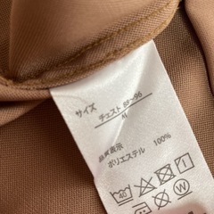 【HK WORKS LONDON】　茶色　半袖　紺シャツ　メンズMの画像