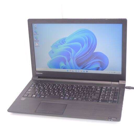 Windows11搭載 中古良品 15インチ ノートパソコン 東芝 B35/R 第5世代 Celeron 4GB 500GB DVDRW 無線 Wi-Fi Bluetooth Office