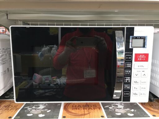 YAMAZEN 電子レンジ　YRC-016VE　中古品　2016年製