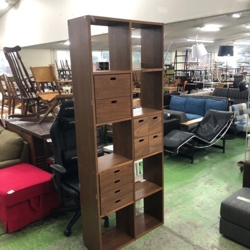 無印良品　スタッキングシェルフ　引き出し付