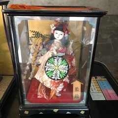日本人形　置物 3点セットの画像
