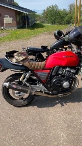 cb400sf ヨシムラ　チタンサイクロンマフラー