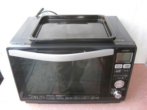 ★SHARP 過熱水蒸気 オーブンレンジ RE-SS8D-B　　２０１７年製　　美品