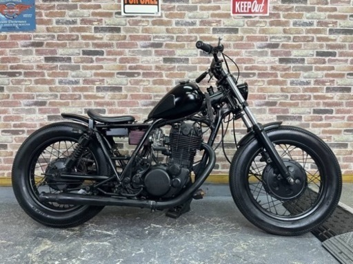 【ビンテージクラシックボバー♪フルカスタム簡単始動キック一発】  ヤマハ SR400 1JR   【動画有】 検)オールドスクール ブラッド デウス Deus