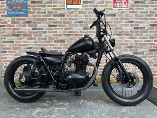 【ビンテージクラシックフリスコチョッパー絶好調フルカスタム】  カワサキ 250TR BJ250F   動画有  検)オールドスクール ブラッド デウス Deus