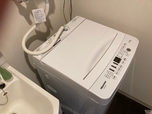 ※受渡の方決定しました【高年式】2020年製ハイセンス5.5kg全自動洗濯機