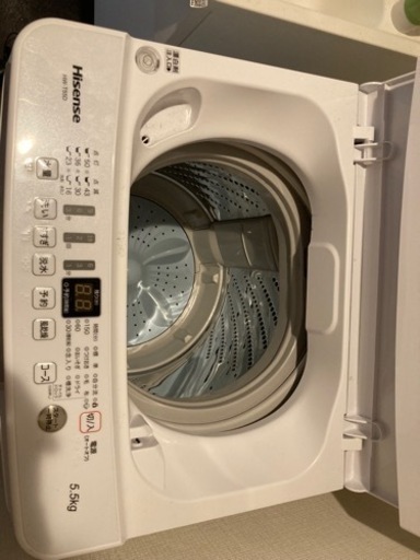 ※受渡の方決定しました【高年式】2020年製ハイセンス5.5kg全自動洗濯機