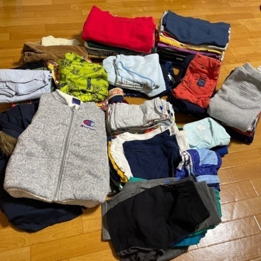 男の子　100センチ　夏　冬