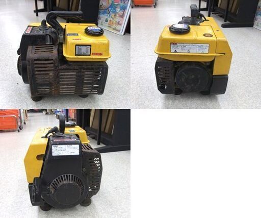 現状品 スズキ ブラシレス ポータブル発電機 エンジン発電機 SX650R 2スト 50Hz専用 アウトドア 防災 