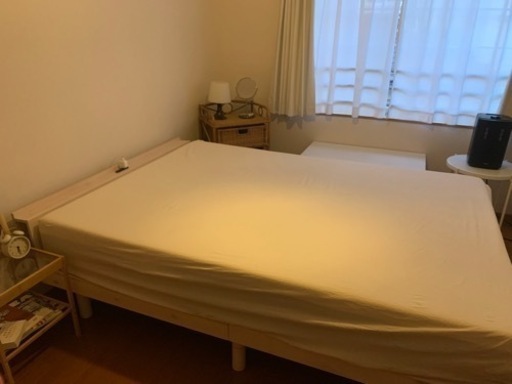 ダブルベッド一式