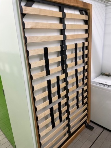 値下げ！中古品　MUJI無印良品　セミダブルSD ベットフレーム