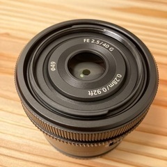 SONY FE 40mm F2.5 G SEL40F25G 単焦点レンズ