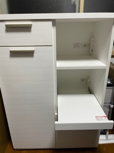 値下げしました‼︎   最終値下げ‼︎使用期間２年美品です☆食器棚　レンジ台　炊飯器台　ニトリ
