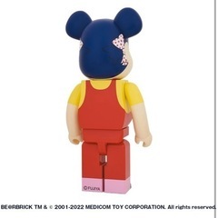 ベアブリック Be@rbrick ホーロー看板 ペコちゃんの画像