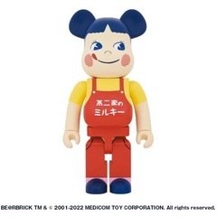 ベアブリック Be@rbrick ホーロー看板 ペコちゃんの画像