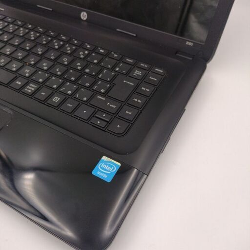 HP　Celeron プロセッサー 1000M搭載 メモリ4G　HDD320G　 Wifi対応　webカメラ　15.6インチ　#141