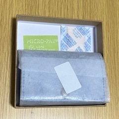 三つ折り ミニ財布（ネイビー）の画像